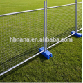 High quality factory used temporary fencing / temporary fence stands concrete